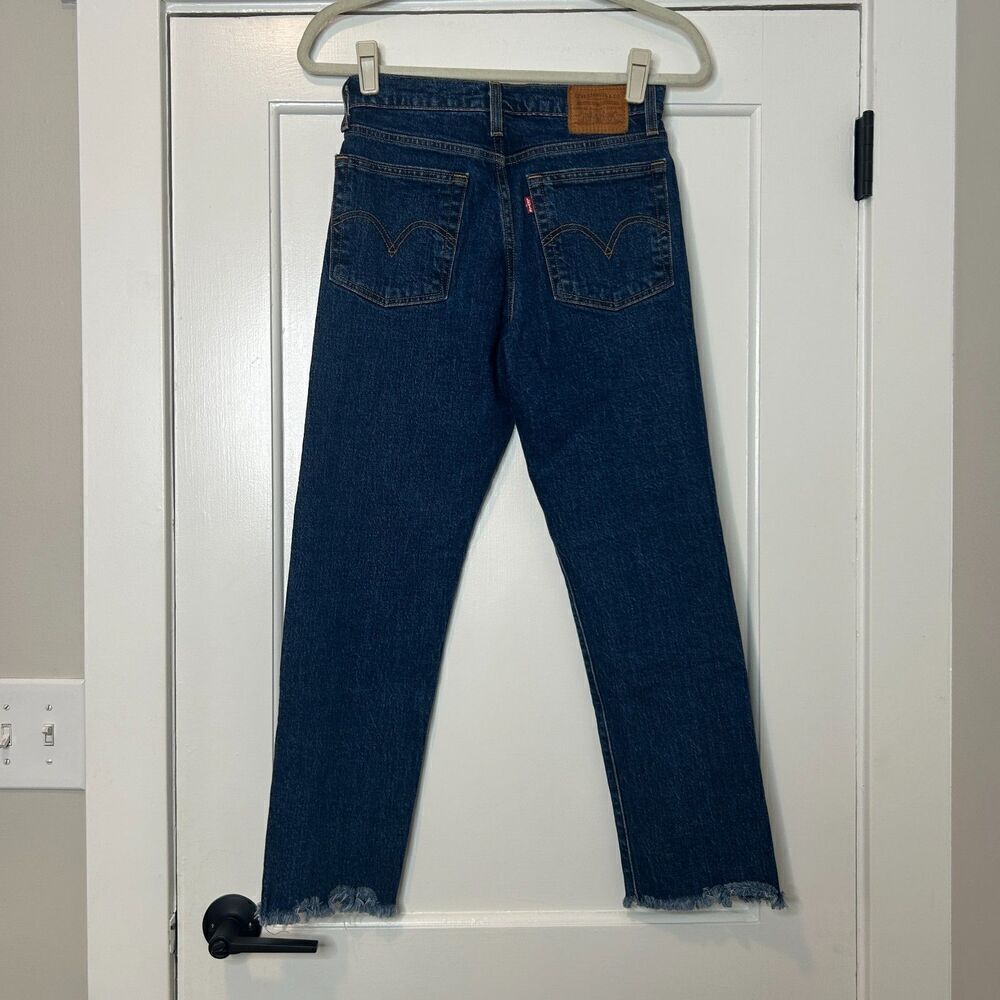 Levi's Premium Wedgie Straight Fit Women's Jeans Size 26 - Picture 5 of 12